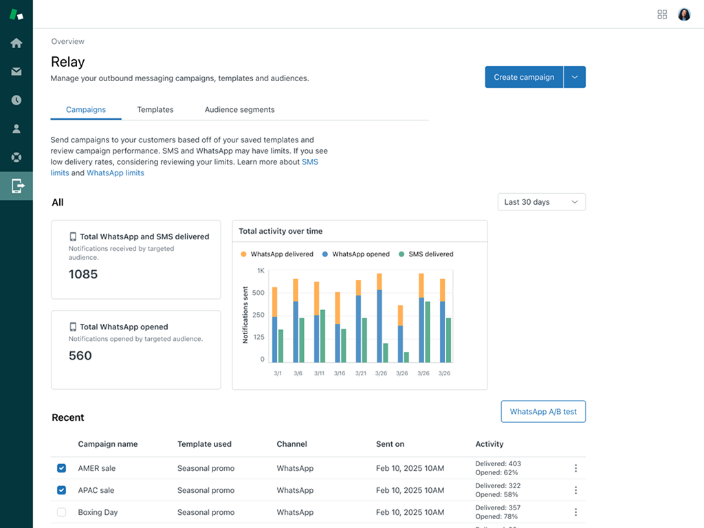 Relay primary marketing image — Messaging app on the Zendesk Marketplace
